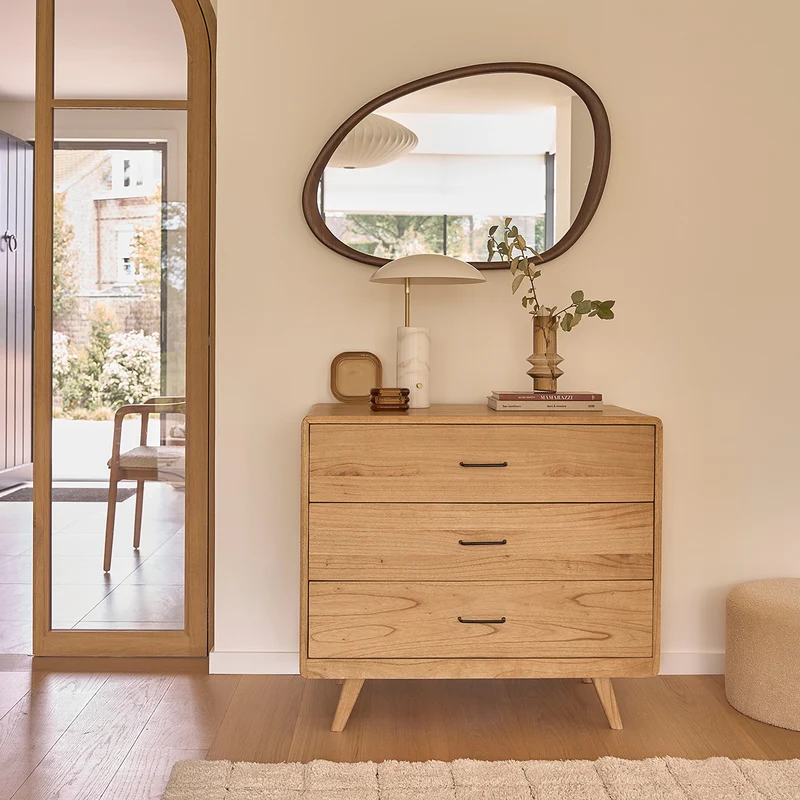 Commode en mindi massif 90 cm