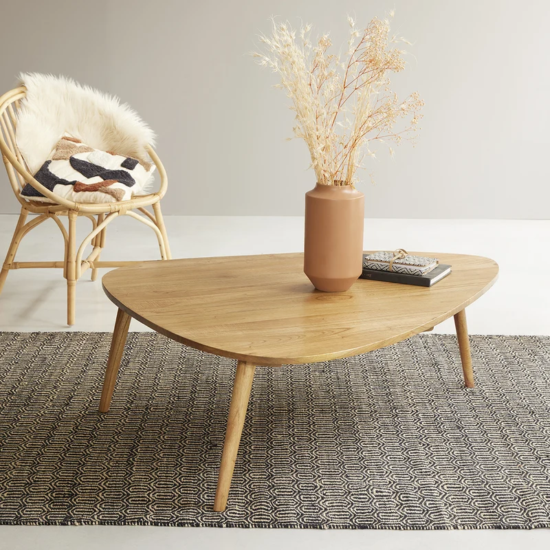 Table basse en mindi massif 120 cm