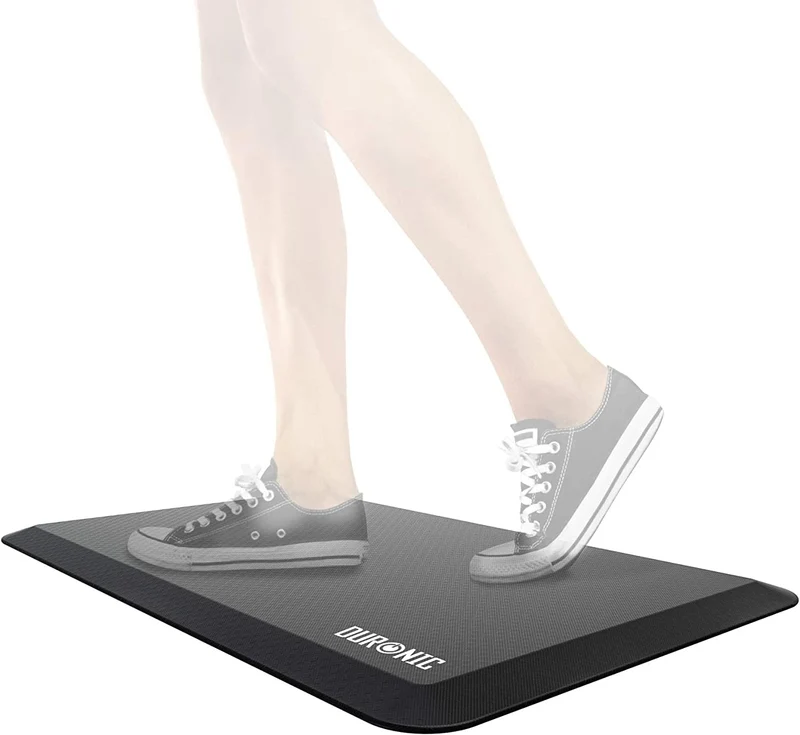 Duronic DM-MAT2 Tapis Anti-Fatigue coussiné ergonomique | Support de 71 x 43 cm | Idéal pour Travailler Debout et soulager douleurs au Niveau des Pieds des Jambes des Hanches et du Dos