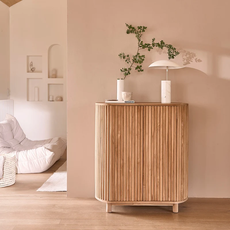 Buffet en teck massif 90 cm