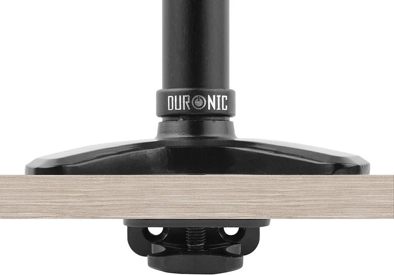 Duronic DM-GR-02 Grommet pour support d'écran de la gamme DM45 DM55 DM65 | Permet d'attacher un support d'écran en perçant le bureau à la place de la pince de de fixation