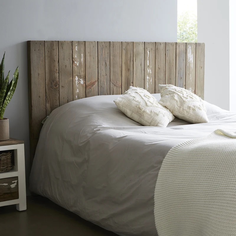 Tête de lit en bois recyclé massif 160 cm