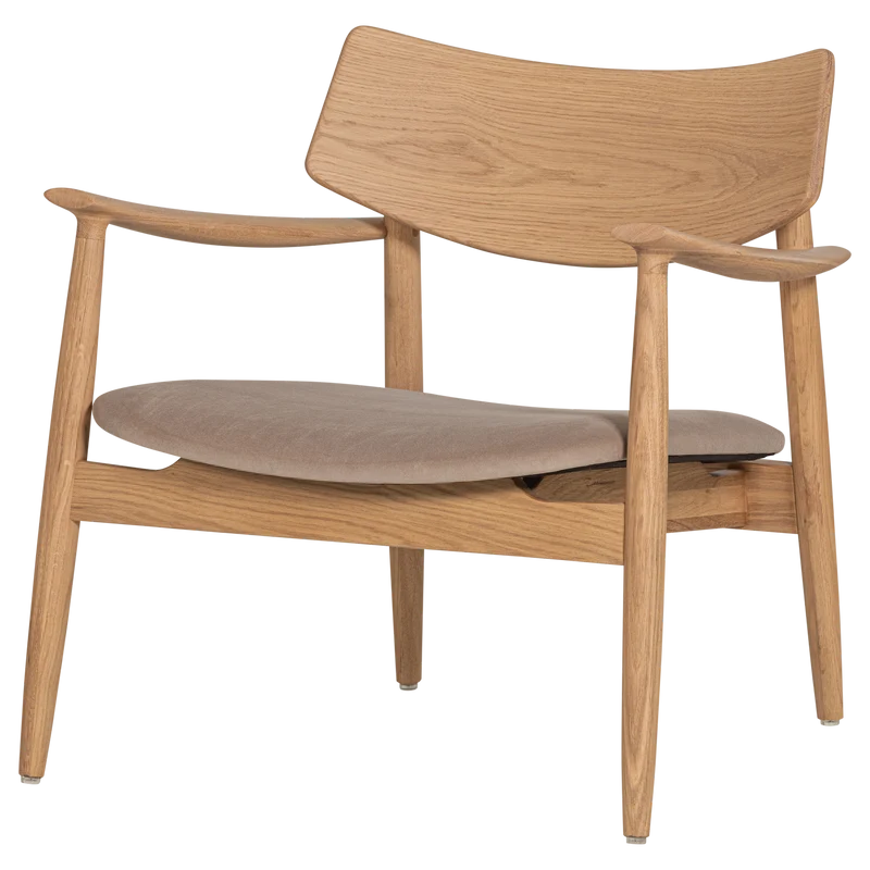 Bask fauteuil eikenhout naturel
