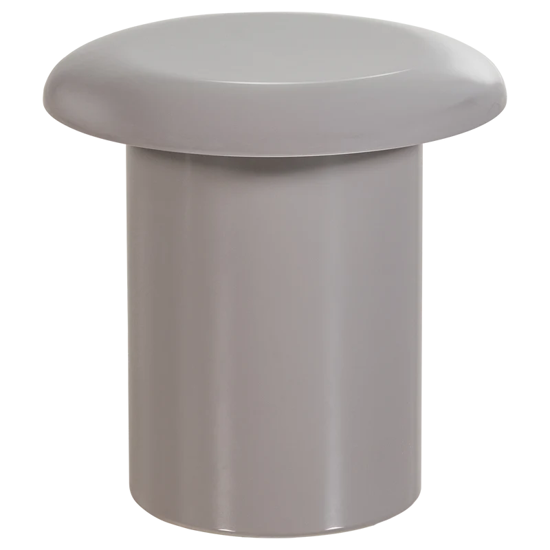 Alvo bijzettafel mdf hoogglans lichtgrijs