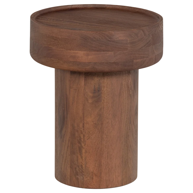 Dara bijzettafel mangohout bruin