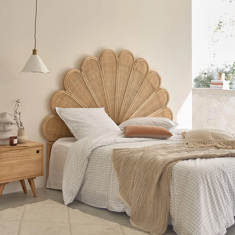 Tête de lit en rotin et cannage 180 cm