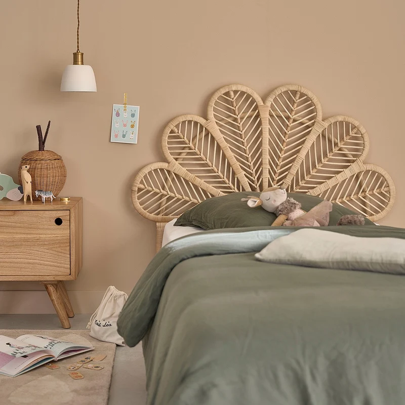 Tête de lit en rotin 90 cm