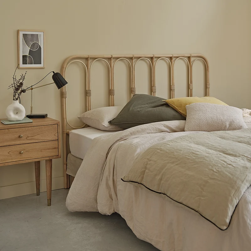 Tête de lit en rotin 160 cm