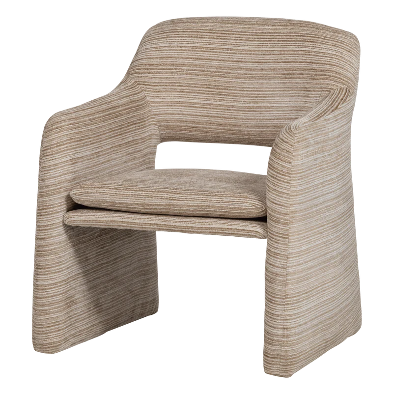 Lyric fauteuil streep dessin naturel