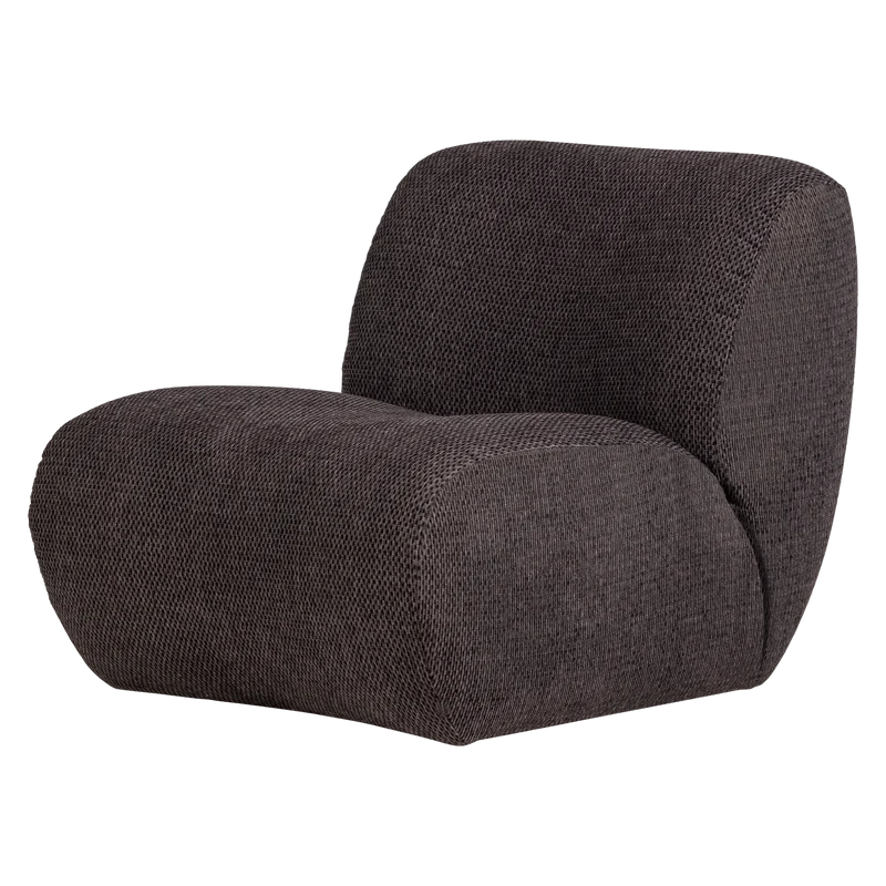Nomu fauteuil grove chenille antraciet
