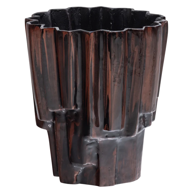 Drava pot aluminium bruin