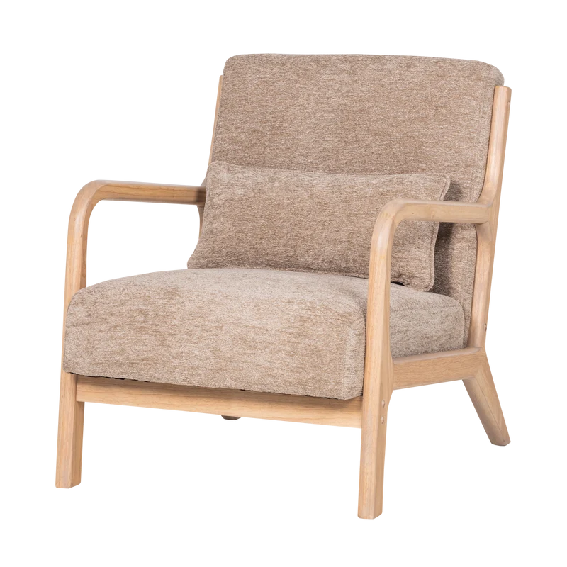 Mark fauteuil chenille zand