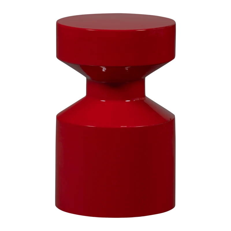 Ferry bijzettafel metaal rood