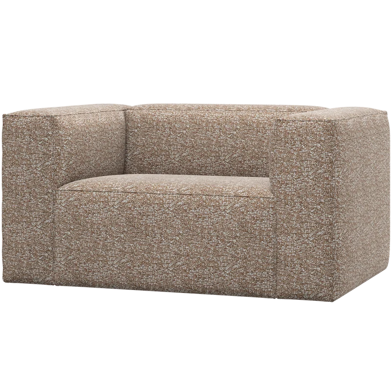 Bean fauteuil lichtbruin melange