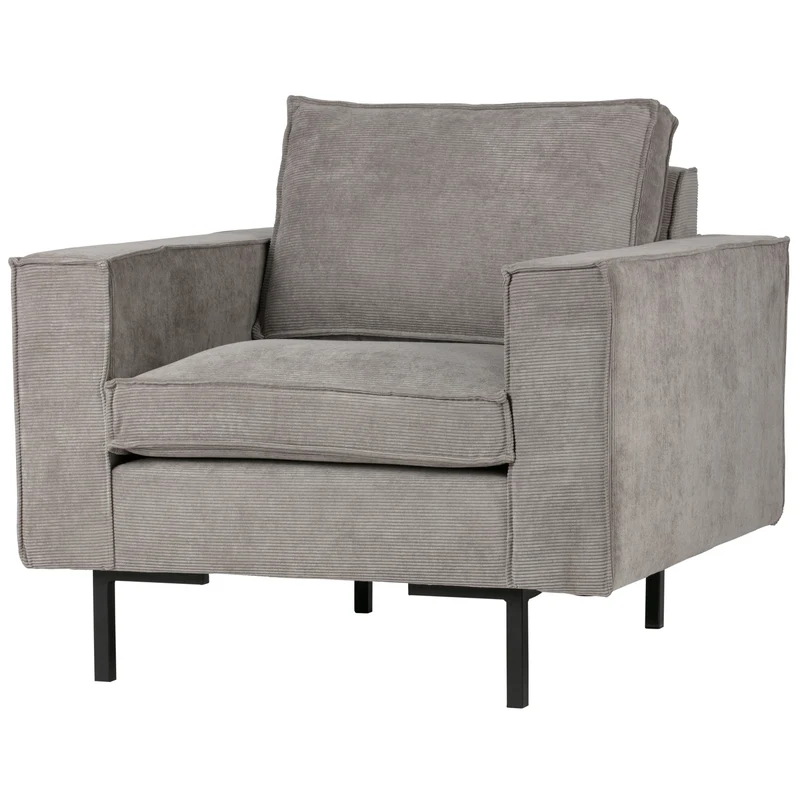 Arwin fauteuil vergrijsd groen