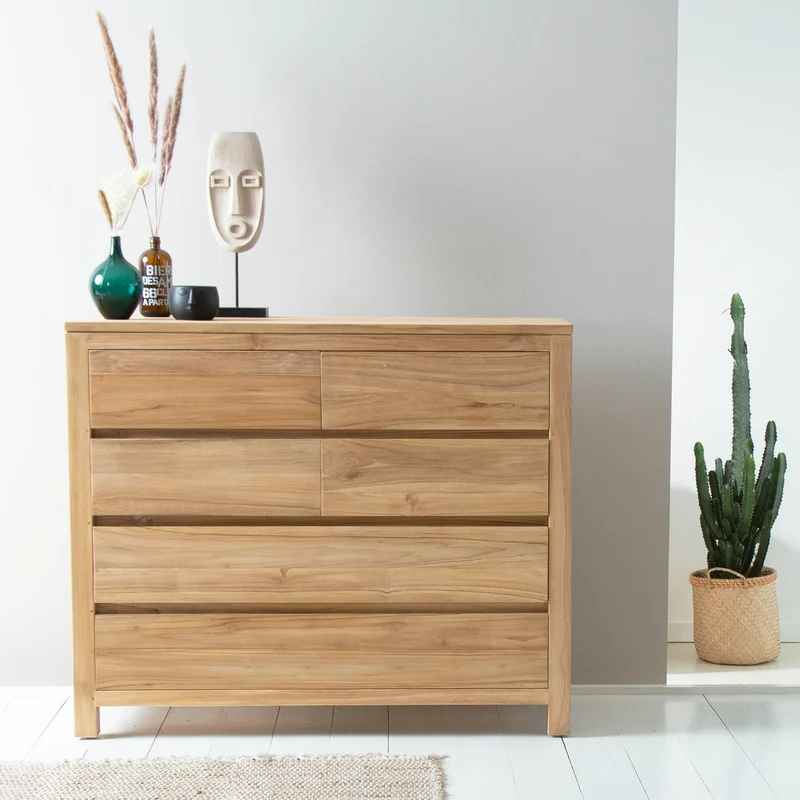 Buffet en teck massif 120 cm