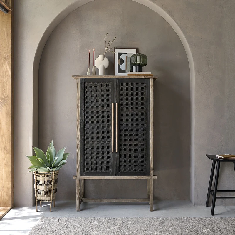 Armoire en bois recyclé massif