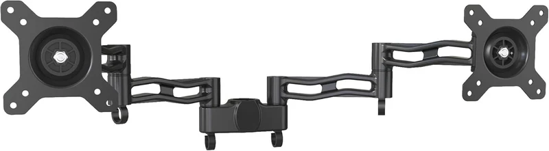 Duronic DM35P2 Bras pour 2 écrans avec têtes VESA 75 100 Equivalent du DM352 sans potence Compatible avec toutes les potences Duronic