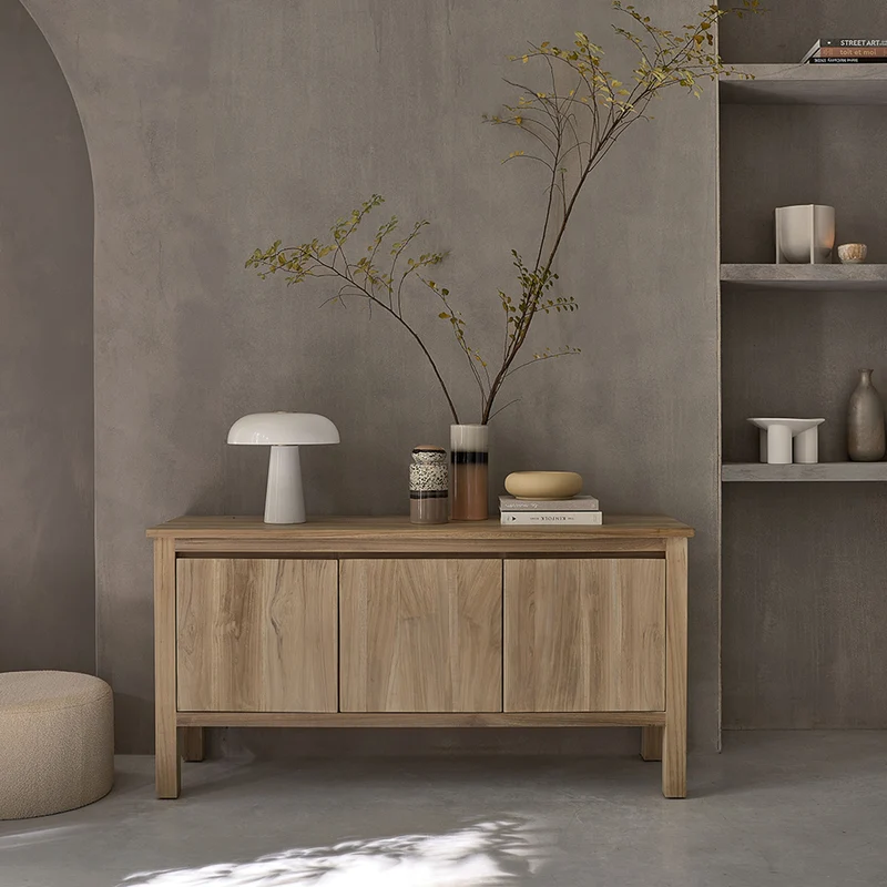 Buffet en teck massif 150 cm