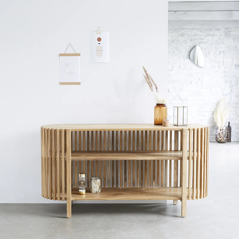 Buffet en teck massif 160 cm