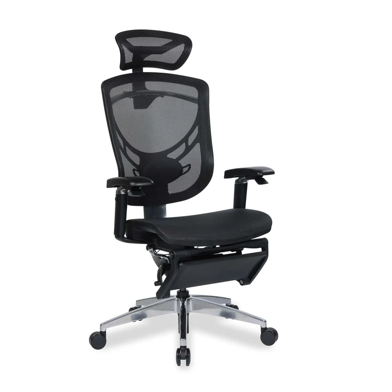 Chaise ergonomique de bureau haut-de-gamme - NOVA en maille