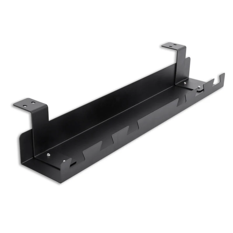 Goulotte horizontale passe-câble pour bureau