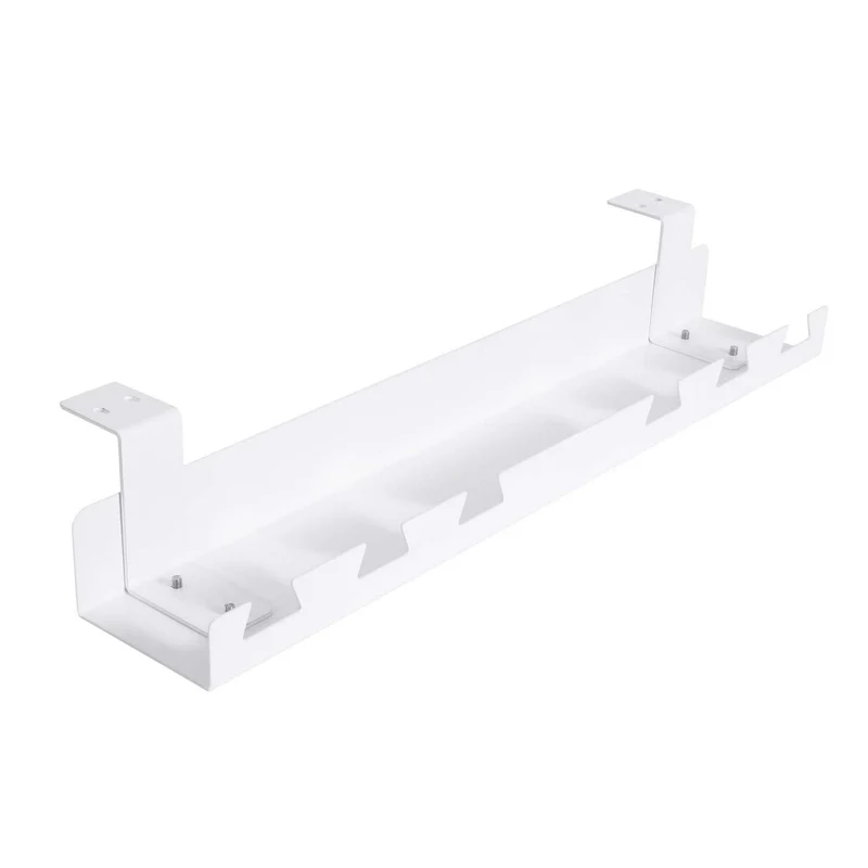 Goulotte horizontale passe-câble pour bureau
