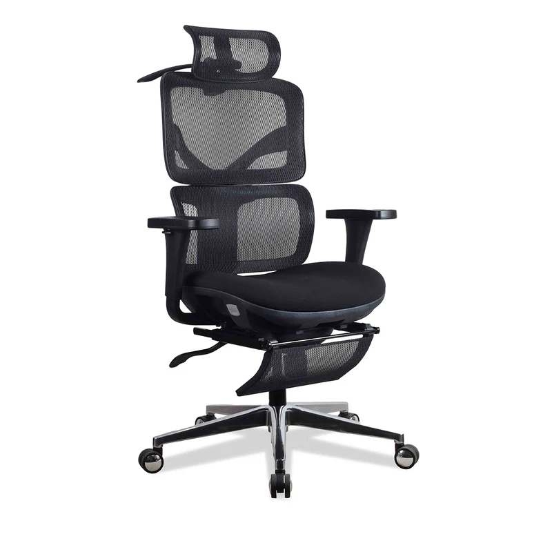 Chaise ergonomique de bureau - TERRANA en mousse et maille