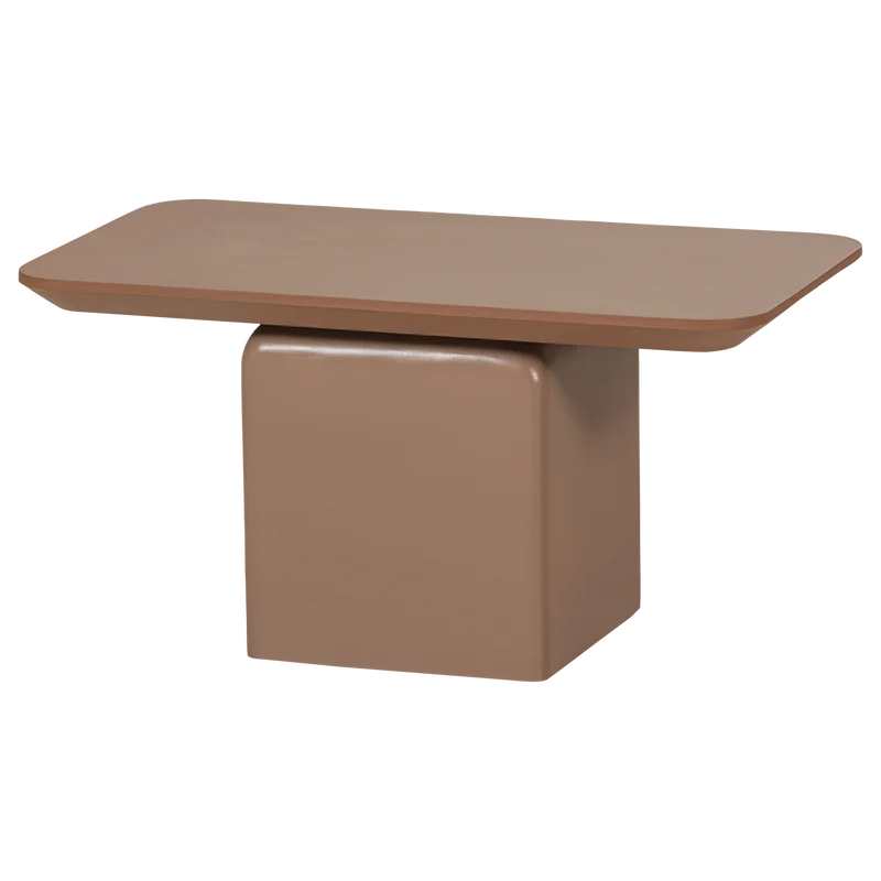 Tov bijzettafel hout oudroze