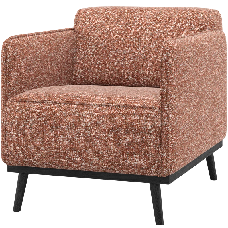 Statement fauteuil met arm terra melange