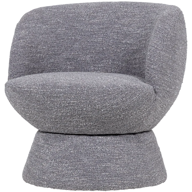 Shuffle draaifauteuil grijs melange