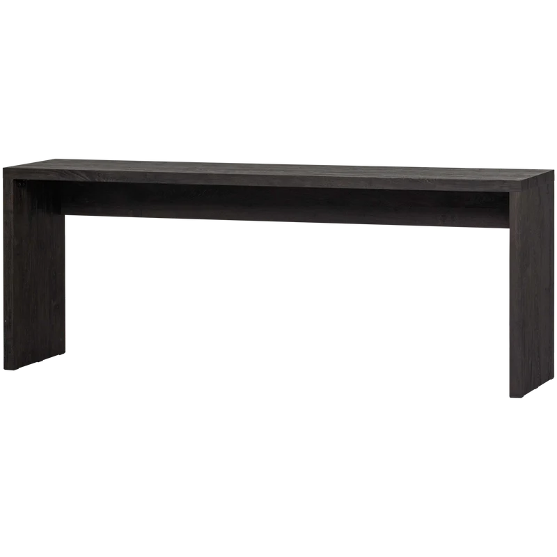 Maan sidetable MDF donkerbruin