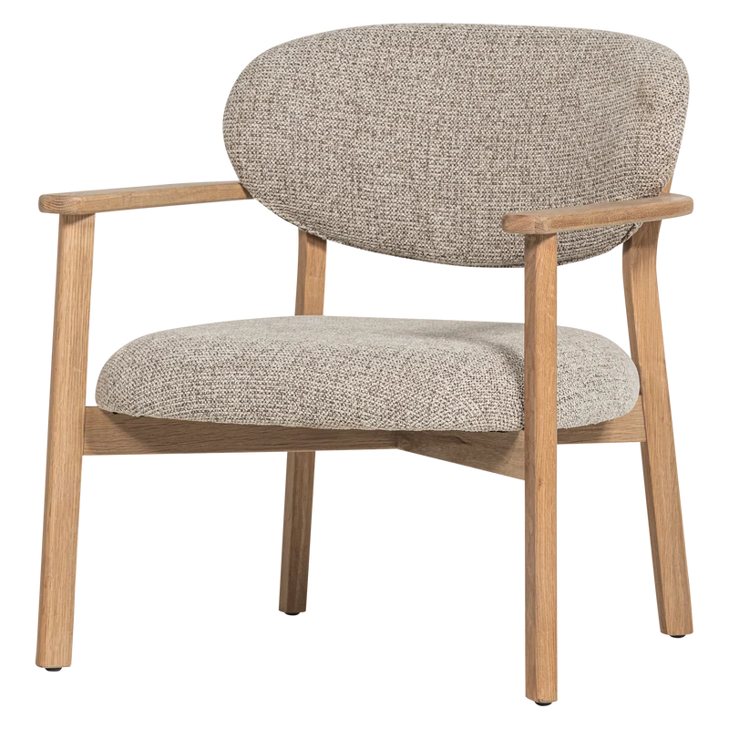 Udar fauteuil met houten frame