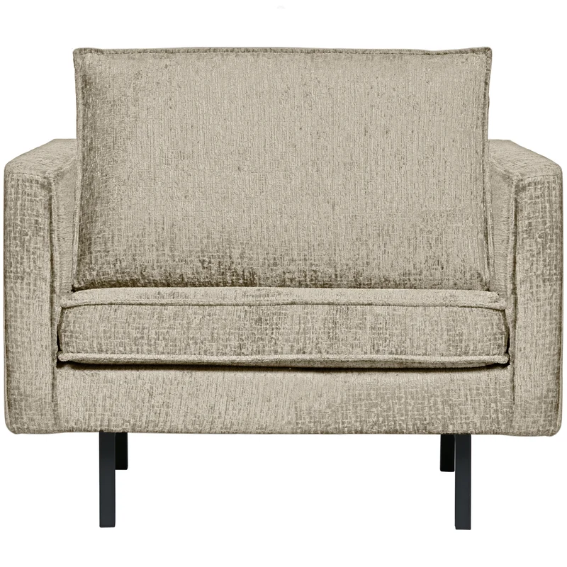 Rodeo fauteuil structure velvet wheatfield