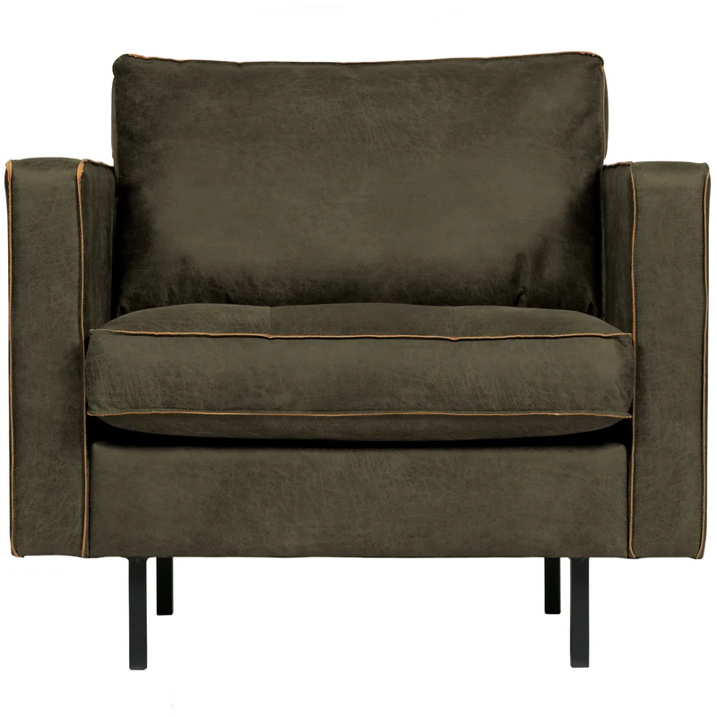 Rodeo classic fauteuil ecoleer army