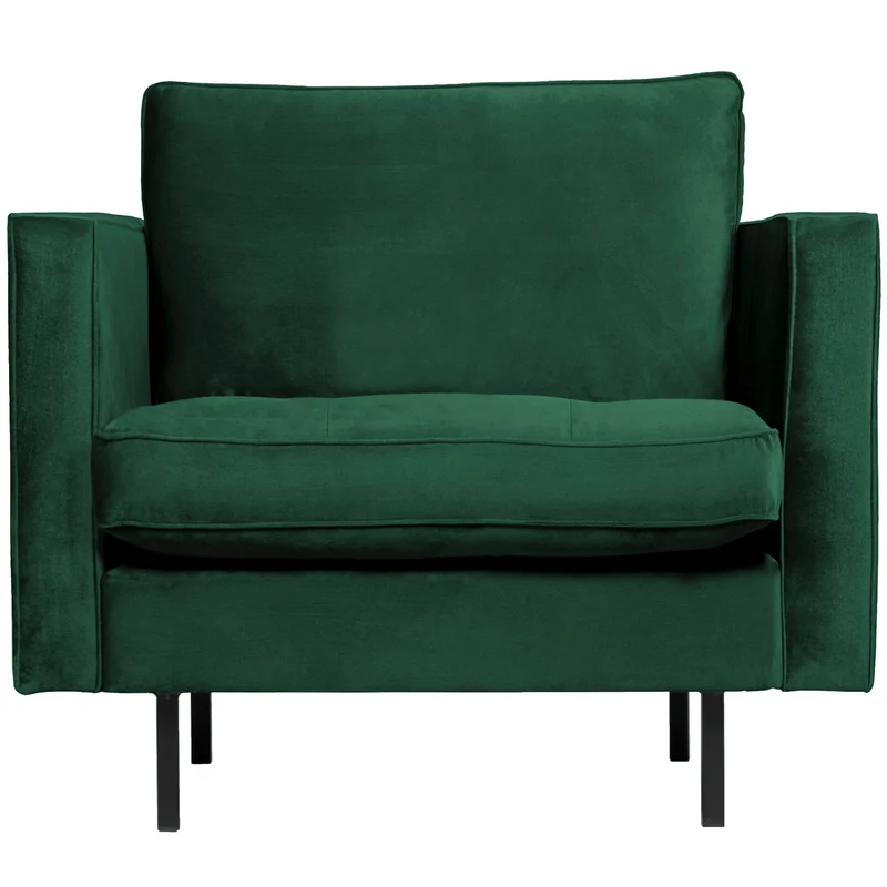 Rodeo classic fauteuil velvet bosgroen