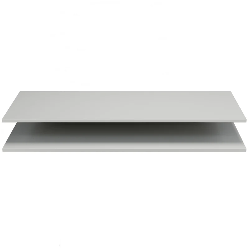 Legplanken set t.b.v. organize kast 62 cm grenen mist