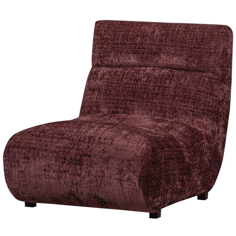 Observe fauteuil aubergine