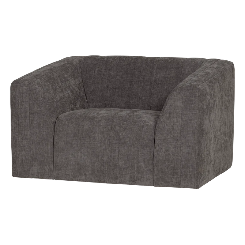 Omaire fauteuil chenille grijs