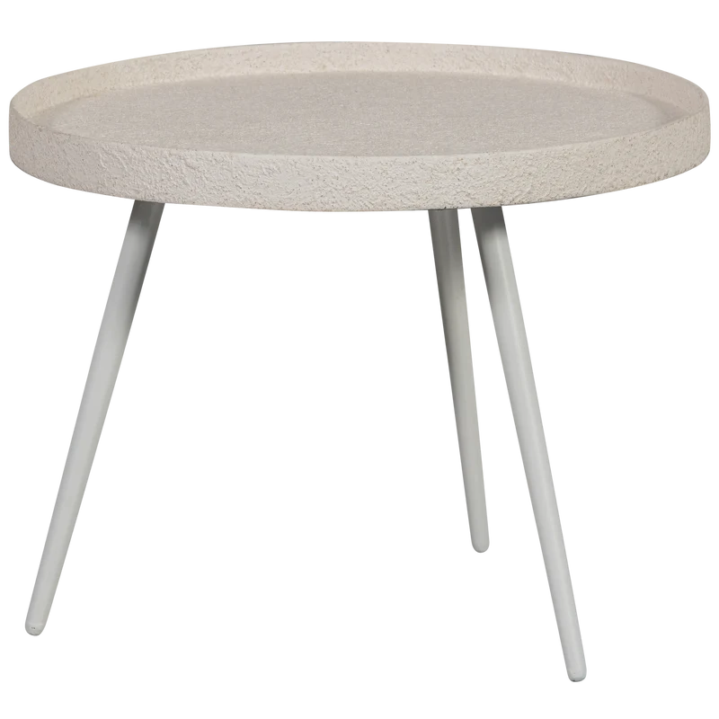 Bounds bijzettafel L hout/metaal naturel 44xø58 cm