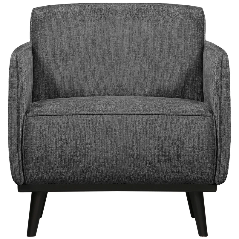 Statement fauteuil met arm structure velvet mountain