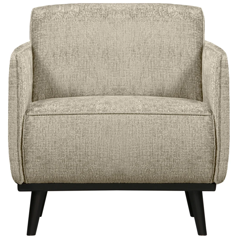 Statement fauteuil met arm structure velvet mountain