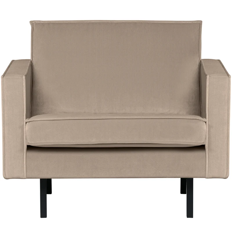 Rodeo fauteuil velvet khaki
