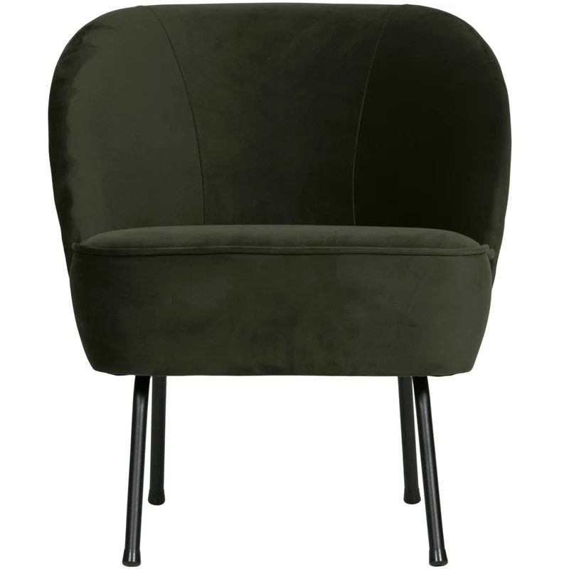 Vogue fauteuil velvet donkergroen