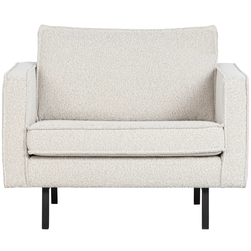Rodeo fauteuil bouclé naturel