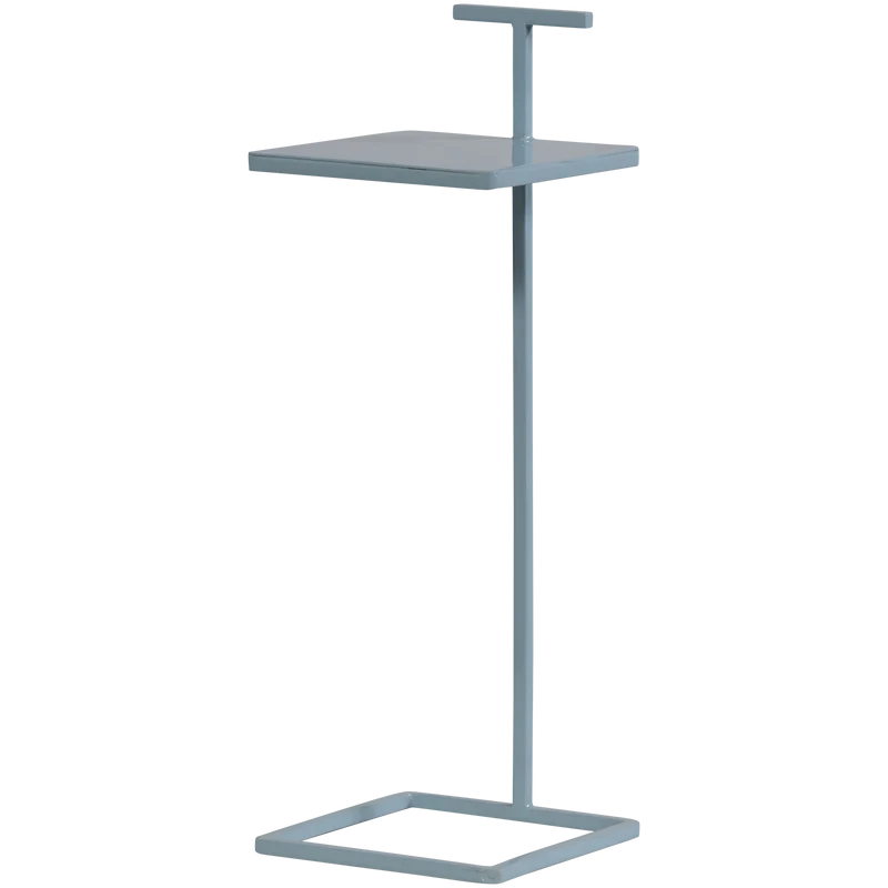 Toste bijzettafel metaal lichtblauw