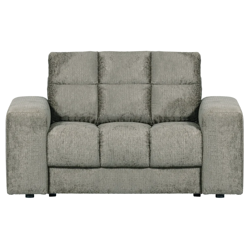 Second Date loveseat structure velvet frost