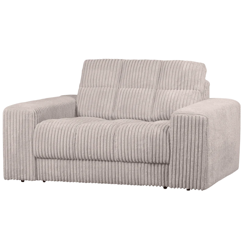 Second Date loveseat ribstof naturel