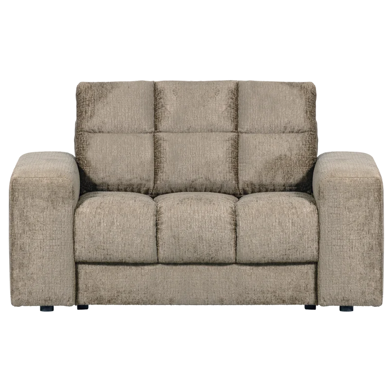Second Date loveseat structure velvet wheatfield
