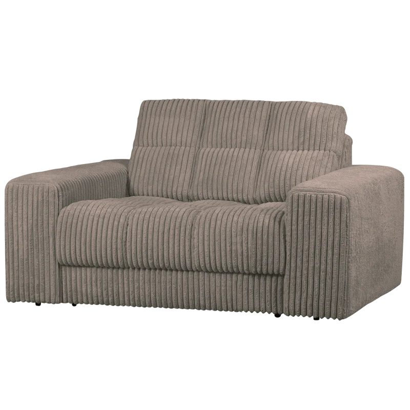 Second Date loveseat ribstof mud